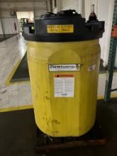 Snyder Ind. used oil tank appx. 120 gal, 34"x44" w/ Pump