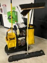 Janatorial cart & equipment