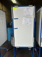Custom Creform 4-Sided White Board Carts