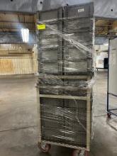 Metal Cart with approx. 120 Orbis StakPak System Bins