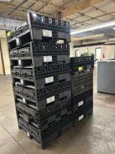 Lot of ULINE Plastic Pallets