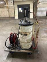 Premalube WG Grease Pump On Rolling Cart
