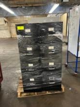 Lot of 2- 4-Drawer Vertical File Cabinets