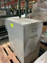 2 Drawer Locking File Cabinet