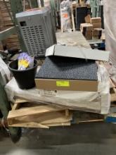 6 boxes of floor carpet