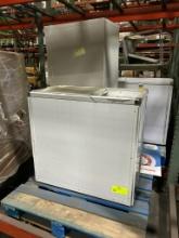 MMI chest cooler and 4 drawer filing cabinet