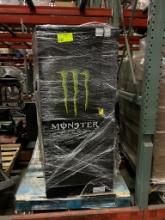 Monster and Coke fridges
