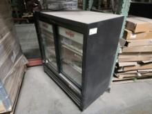 True sliding door cooler
