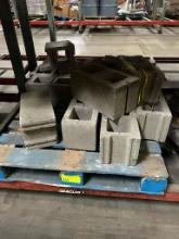Pallet of cinder blocks