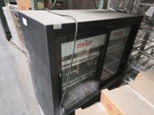 True sliding door cooler