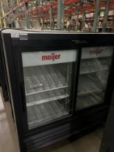 True sliding door cooler
