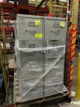 Four drawer filing cabinets