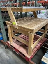 Wood Display Rack