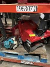 Snowblower, Leaf Blower, Gas Cans
