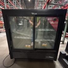 True sliding door cooler