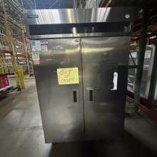 Delfield double door reach in cooler