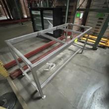Stainless steel table base