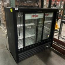 True sliding door cooler
