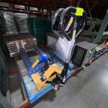 Lot of 2 pallet jacks - GS & CAT 5500lb capacity