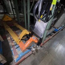 Lot of 2 pallet jacks - CAT 5500lb capacity & Doohan 5500lb capacity