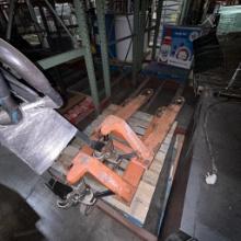 Lot of 2 pallet jacks - Doosan 5500lb capacity