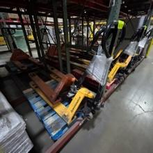 Lot of 2 pallet jacks - Jungheinrich 5500 capacity & Doohan 5500lb capacity