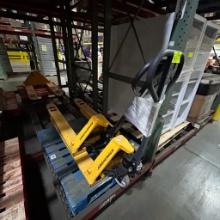 Lot of 2 Jungheinrich pallet jacks - 5500lb capacity