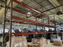 Teardrop Pallet Racking (17 sections, 3 levels per section)