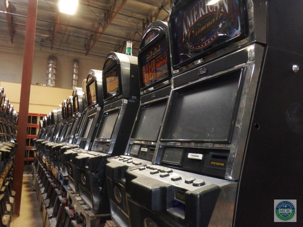 Mixed Lot of Monitor and Touchscreen Slot Machines
