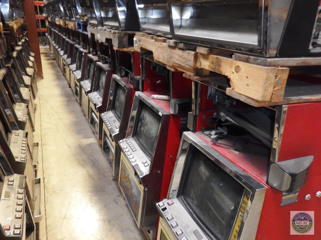 Mixed Lot of Monitor and Touchscreen Slot Machines