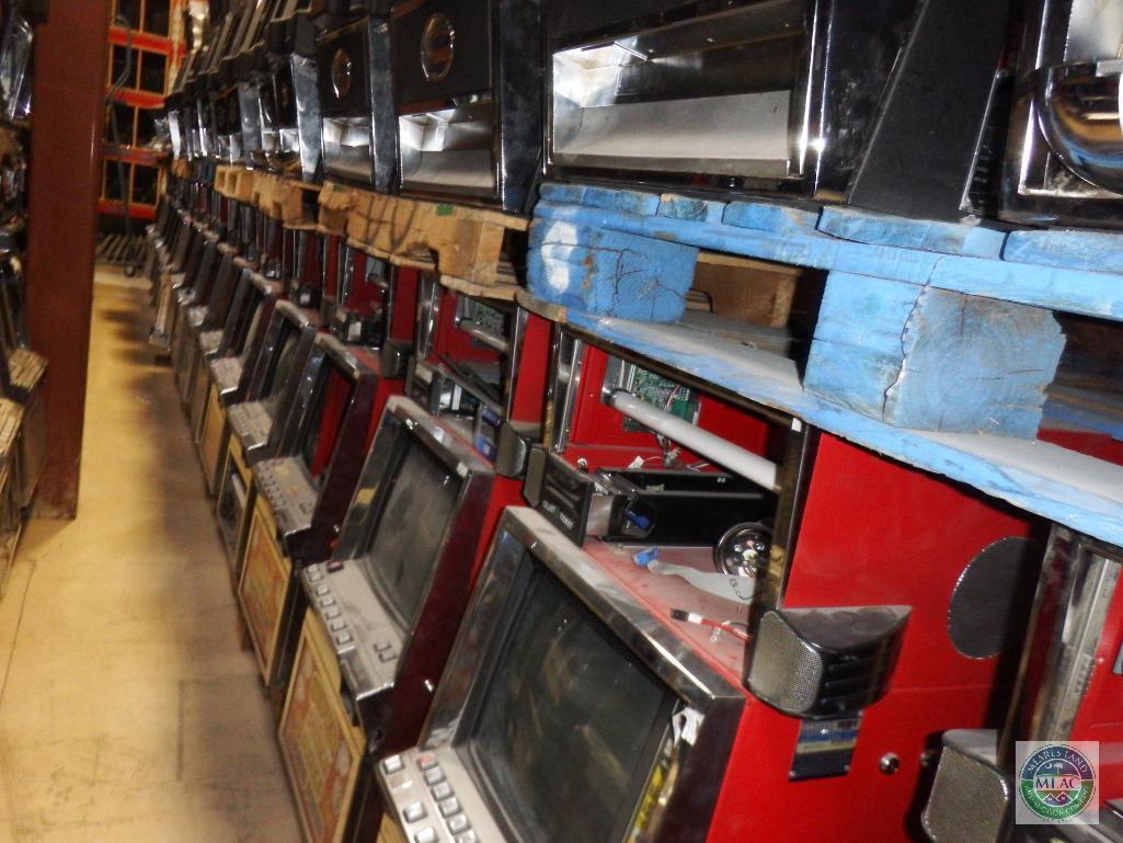 Mixed Lot of Monitor and Touchscreen Slot Machines