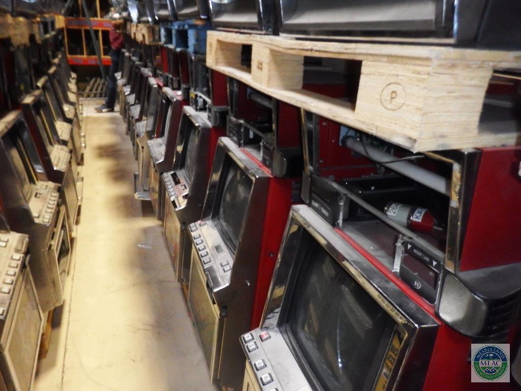 Mixed Lot of Monitor and Touchscreen Slot Machines