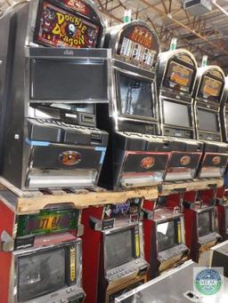 Mixed Lot of Monitor and Touchscreen Slot Machines