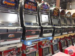 Mixed Lot of Monitor and Touchscreen Slot Machines