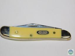 Case #00030 Peanut Knife in Yellow 3220 CV Blade
