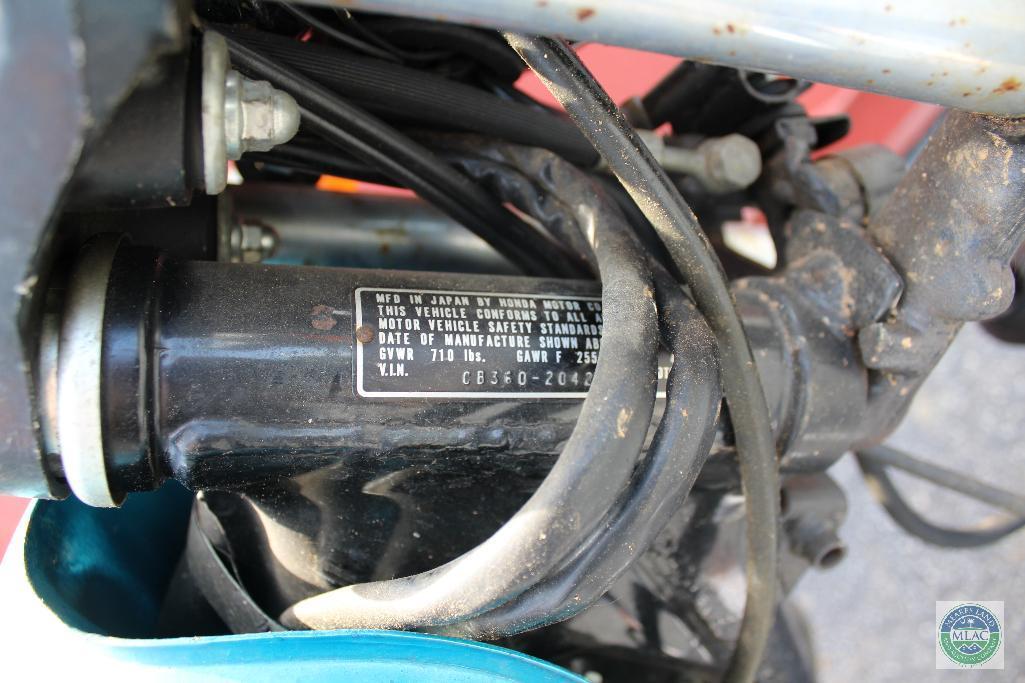 BWE Honda CB360T (with title)