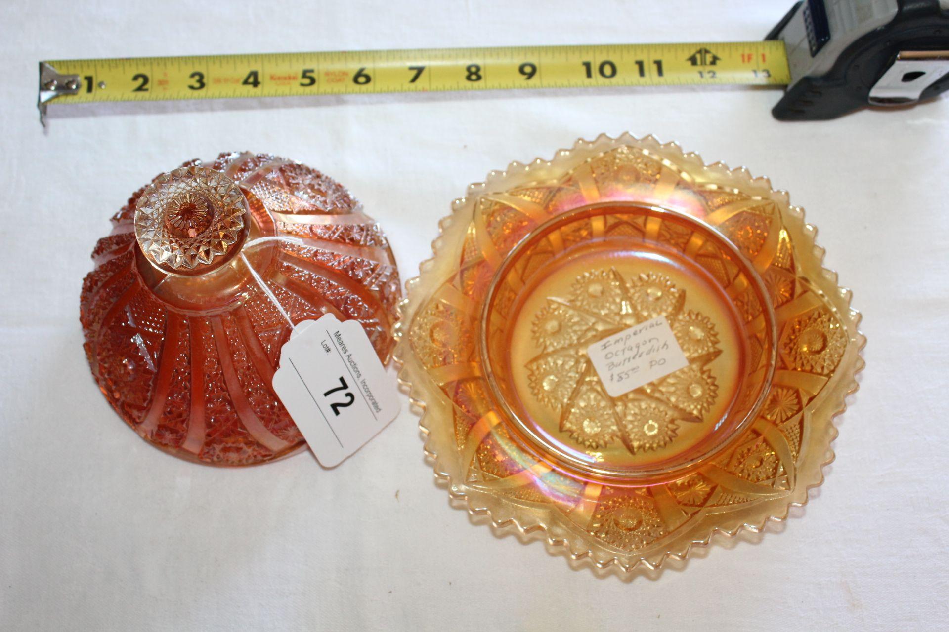 Imperial Octagon Butter Dish.