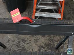 Lot 2 Protocol Adjustable Work Table Sawhorses