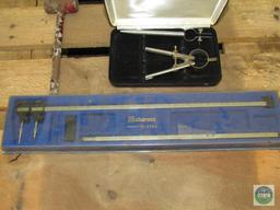 Charvoz 10-3594 gauge - protractor - small hammer