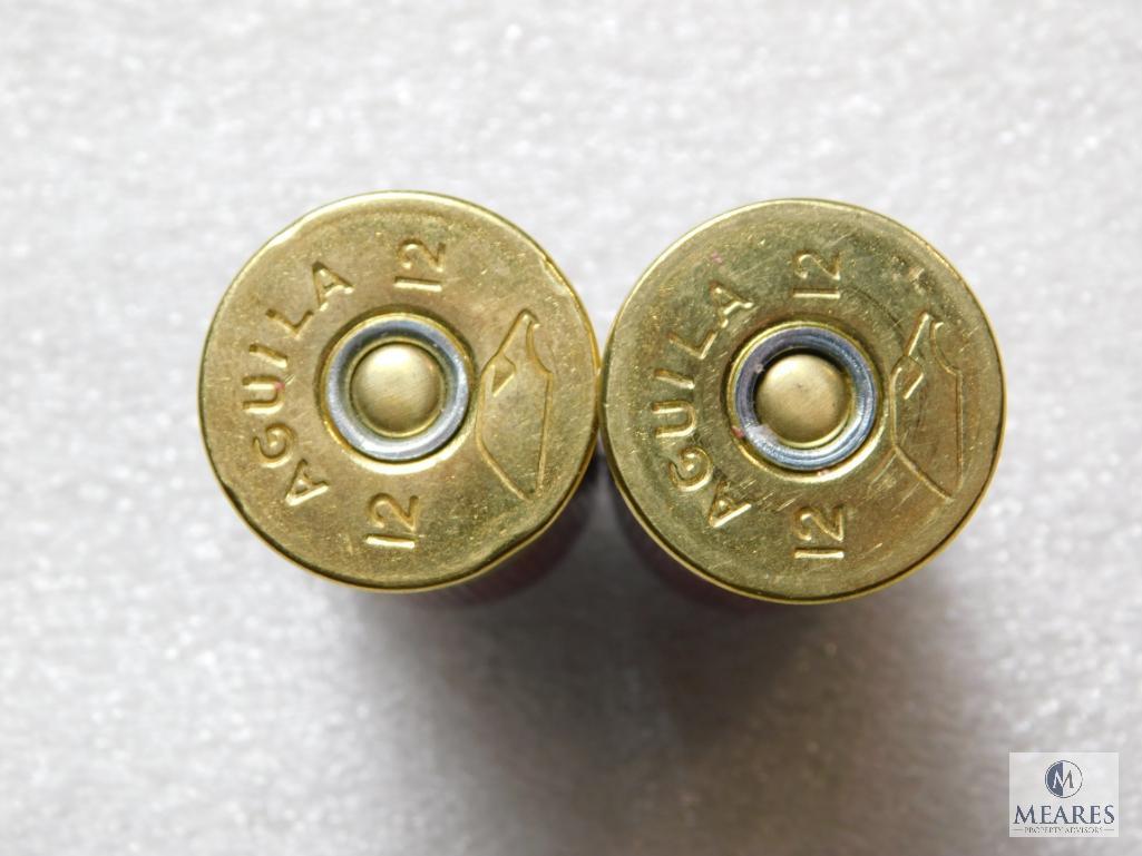 60 Minishells Aguila Lead Slug 12 Gauge Shotgun Ammunition