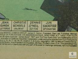 Marvel Comics Group, James Bond For Your Eyes Only, No. 1, October, 1981. Issue