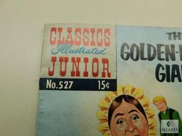Classics Illustrated Junior, The Golden-Haired Giant, No. 527, June, 1956 Issue