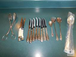 Lot B Roger Silver and Gorham & Federal Cutlery Stainless Knives