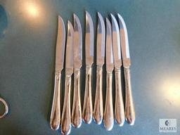 Lot B Roger Silver and Gorham & Federal Cutlery Stainless Knives