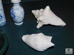 Lot Pottery Pieces Noritake Stoneware, Shells, Neiman Marcus Porcelain