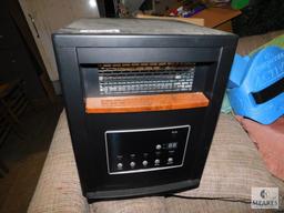 Lot Couch, Infrared Heater, Vase, +
