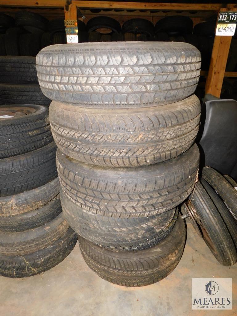 Stack of 6 Various Tires - Good Tread