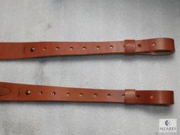 2 New Leather embossed Hunter Cobra style rifle slings