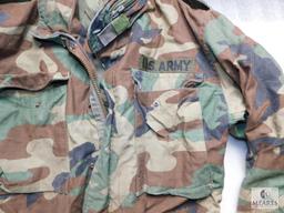US Army Field Jacket Size Small Regular