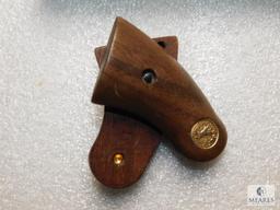 Vintage Walnut Grips for Small D Frame Colt Detective Special